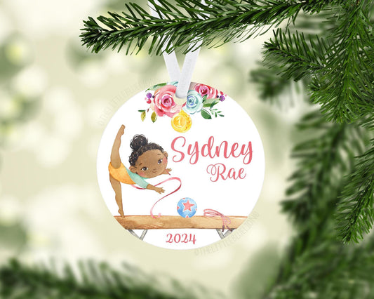 Gymnastics Christmas Ornament