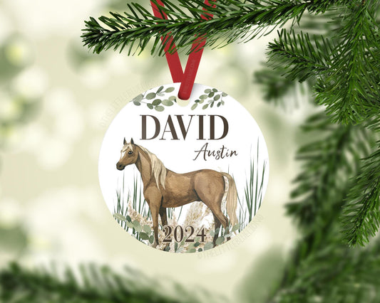 Horse Baby 1st Christmas Ornament, C20