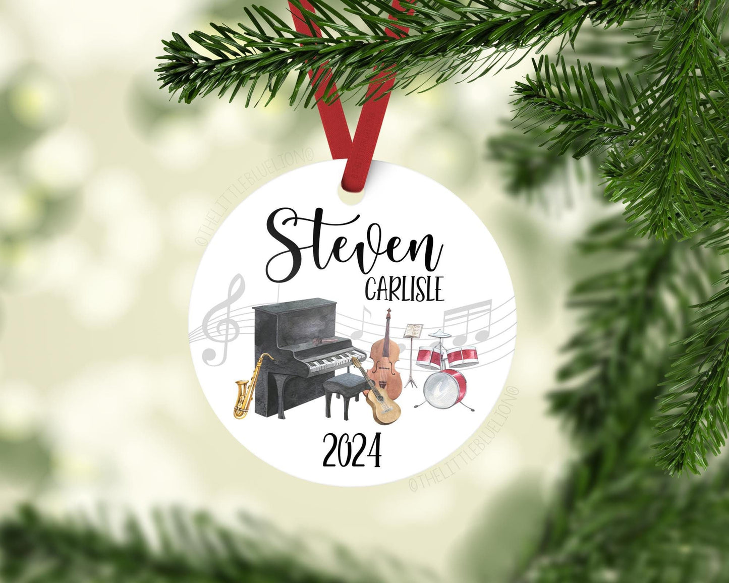 Music Baby 1st Christmas Ornament, B34