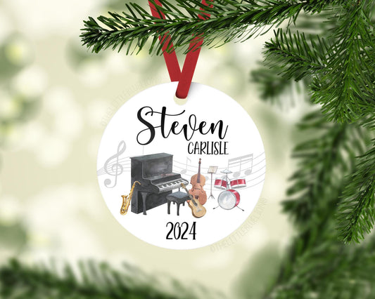 Music Baby 1st Christmas Ornament, B34