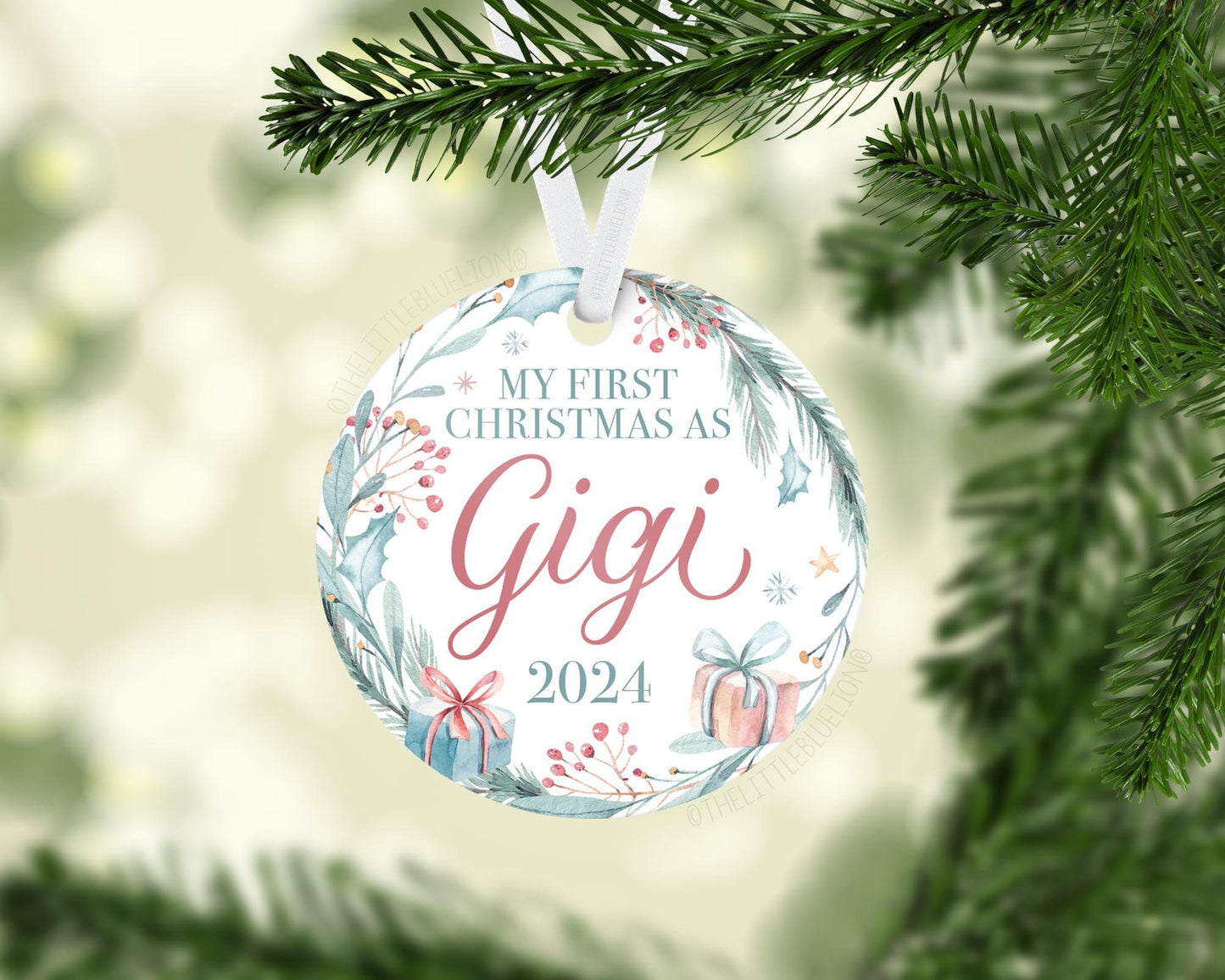 First Christmas as Gigi Ornament