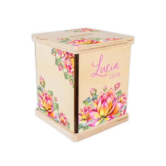 Lotus Flower Piggy Bank, F86