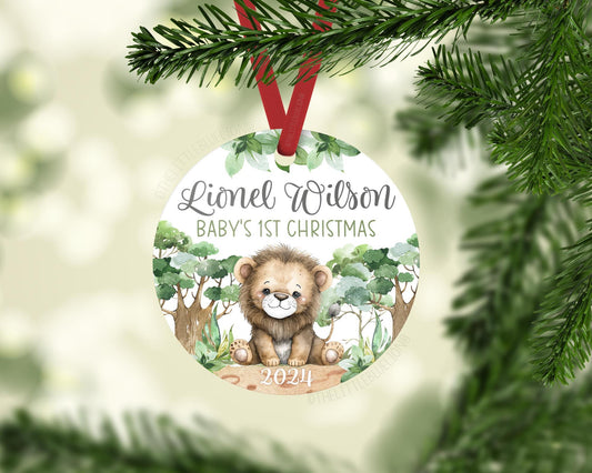 Lion Baby 1st Christmas Ornament, S54