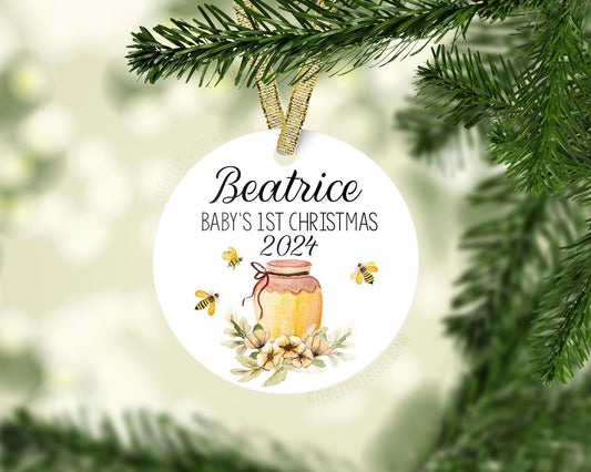 Bee Baby's 1st Christmas Ornament, F46