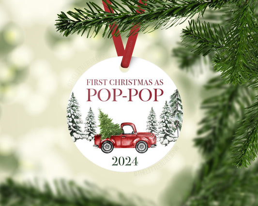 First Christmas as Pop-Pop Ornament