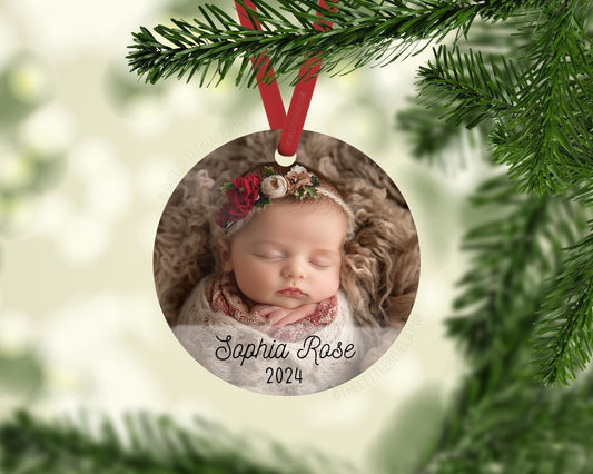 Personalized Baby's First Christmas Ornament,