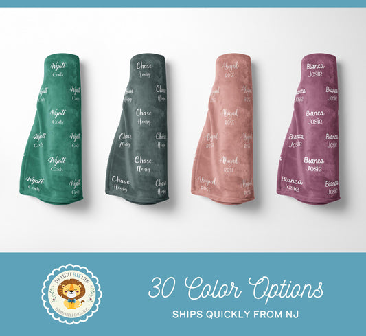 Personalized Blanket for Kids, NCYO