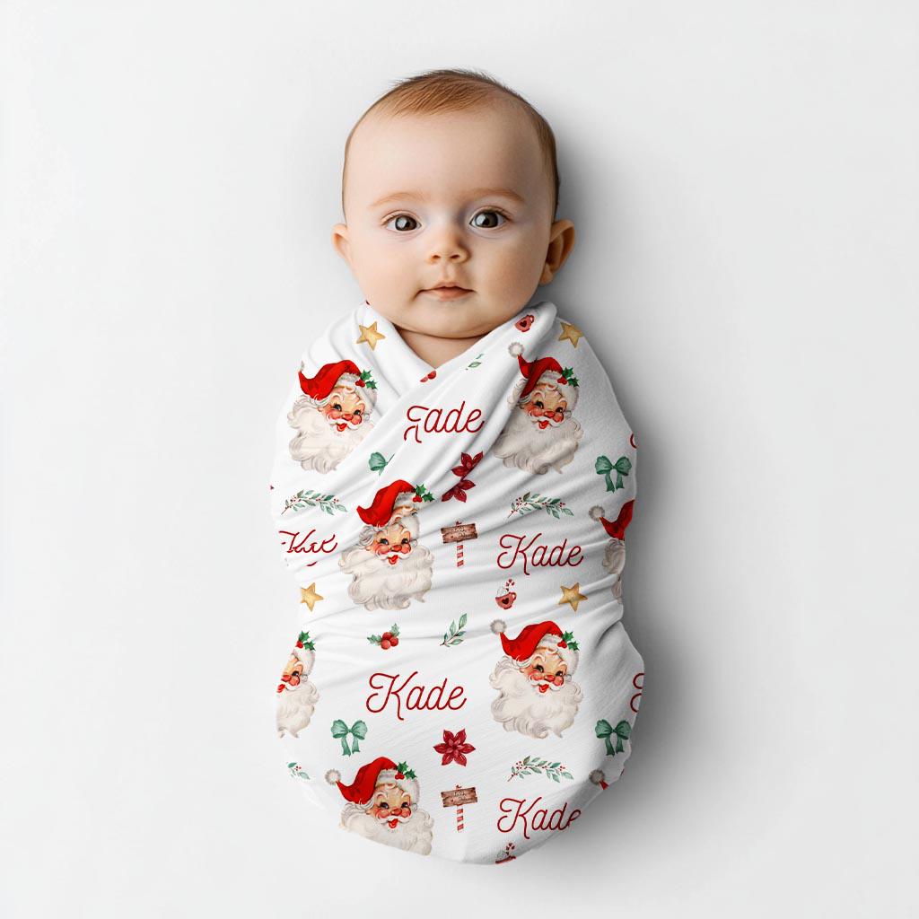 Retro Santa Blanket