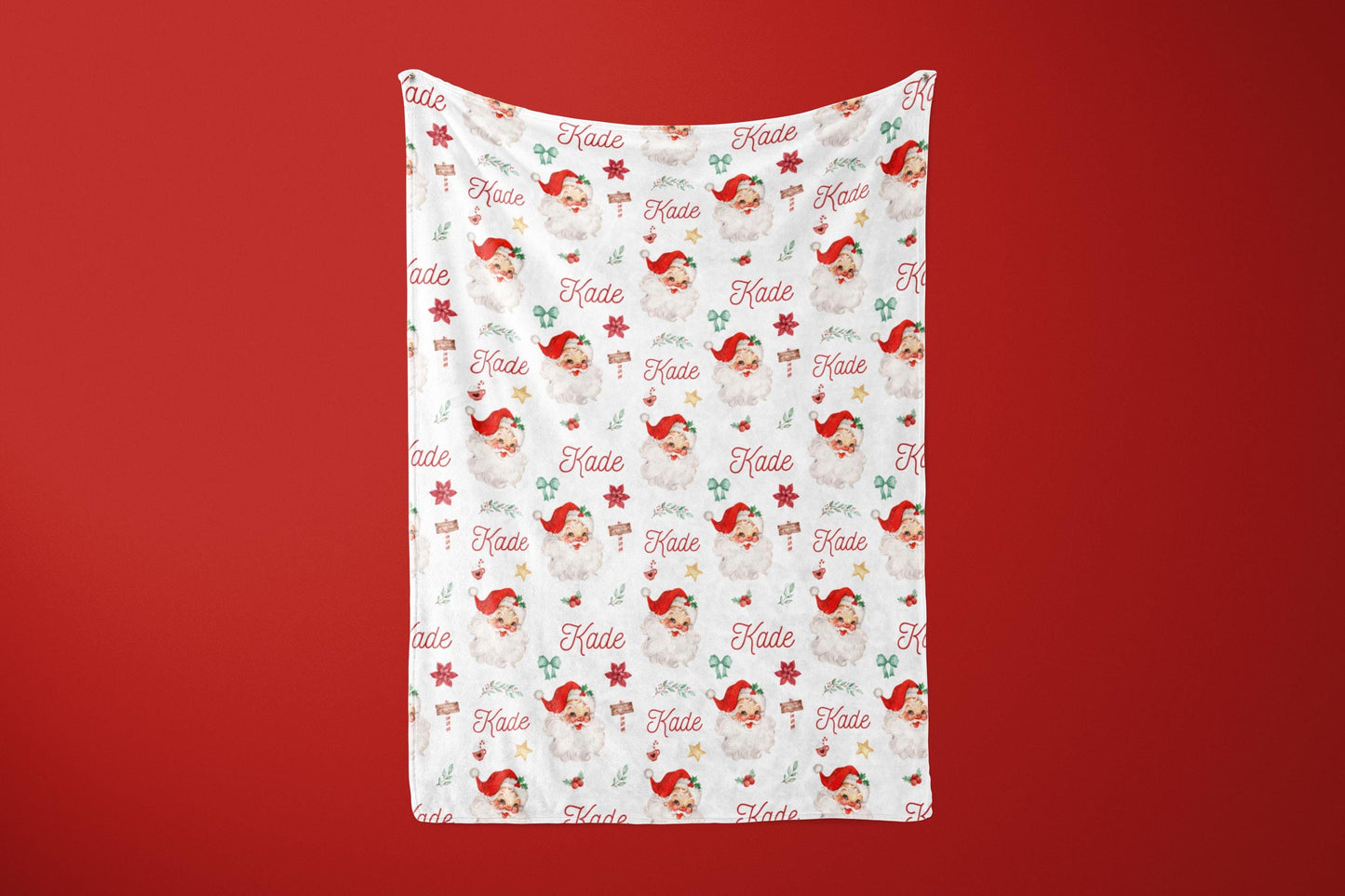 Retro Santa Blanket