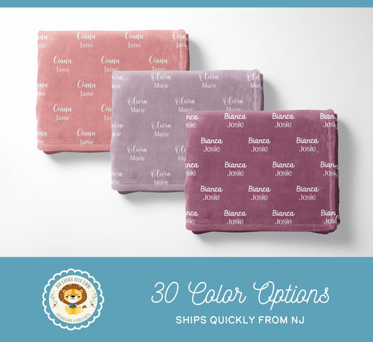 Personalized Blanket for Kids, NCYO