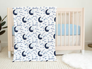 Moon Forest Baby Swaddle Blanket