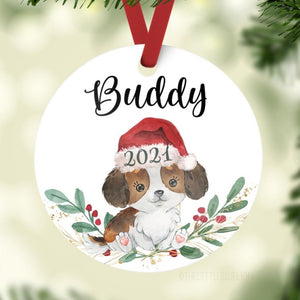 Puppy Baby Christmas Ornament