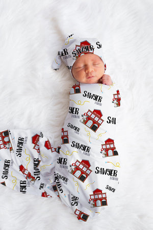 Firehouse Baby Swaddle Blanket