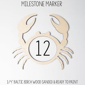 Crab Milestone Marker