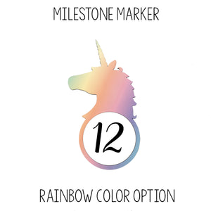 Unicorn Milestone Marker