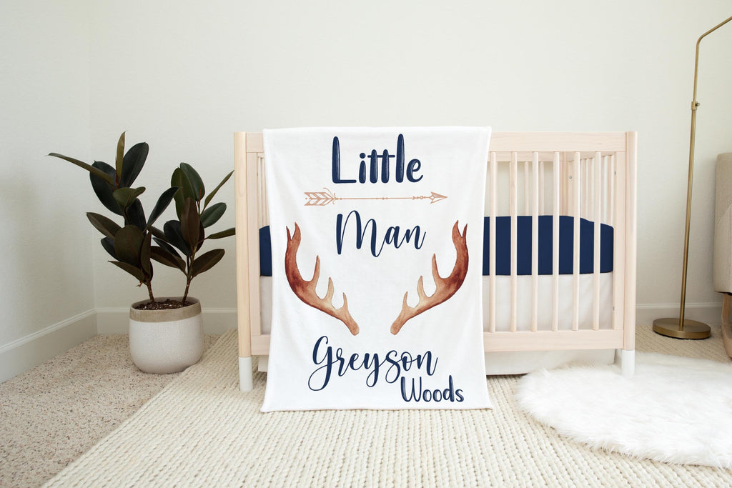 Antler baby shop bedding