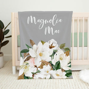 Magnolia Baby Blanket
