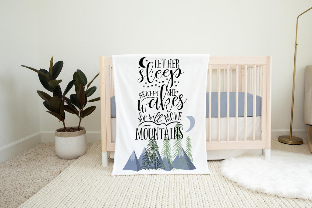 Toddler Blanket in Mountain 1.0