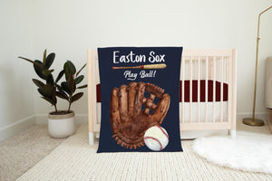 Baseball Baby Blanket