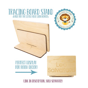 Tracing Board Stand for The Little Blue Lion Wooden Tracing Boards