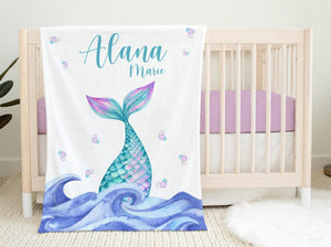 Mermaid Baby Blanket
